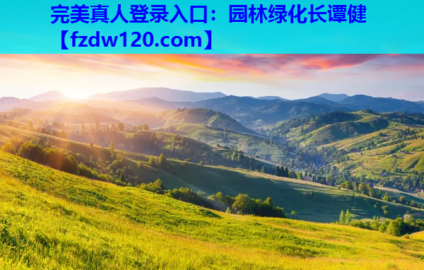 完美真人登录入口：园林绿化长谭健